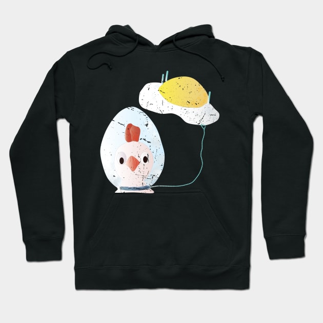 Easter Chicken with Egg Hoodie by With Own Style